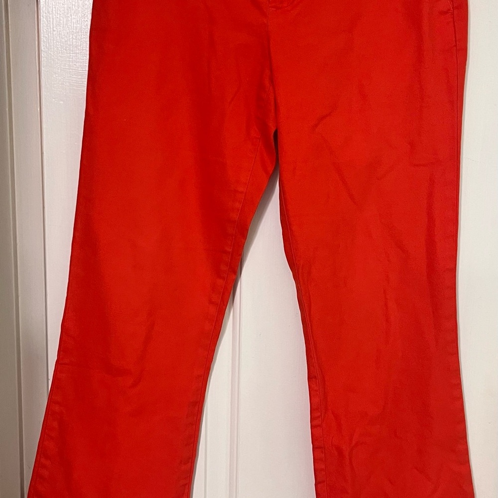 Women's orange pants